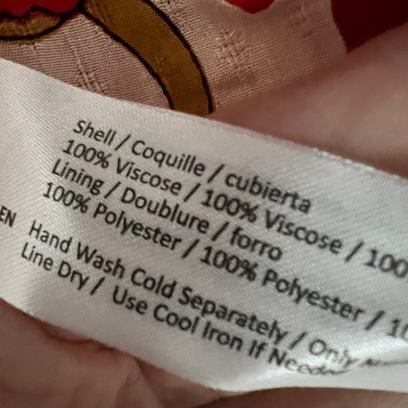 Band of Gypsies - DANCING QUEEN RED FLORAL MINI- XS - Picture 8 of 9